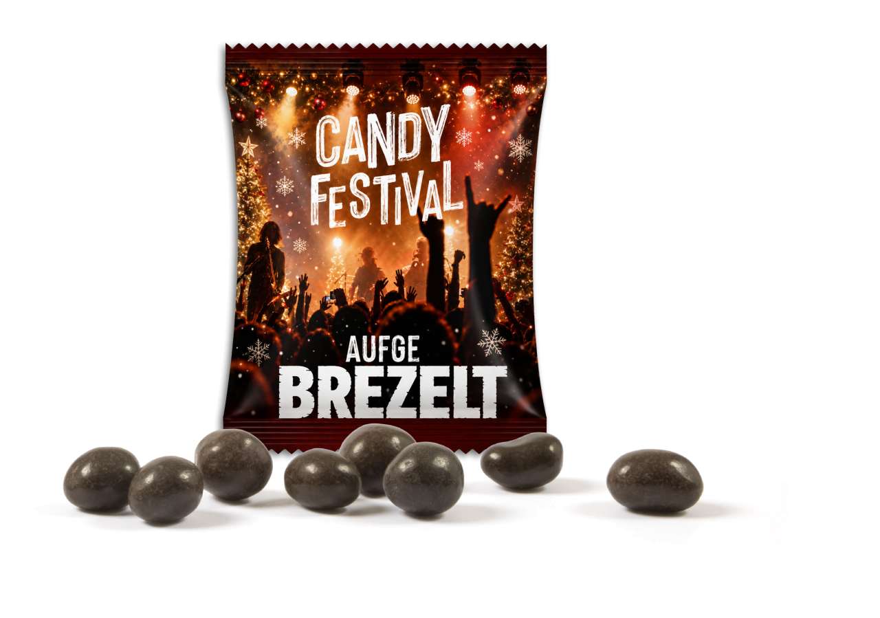 Treets Pretzel Bites im Werbetütchen