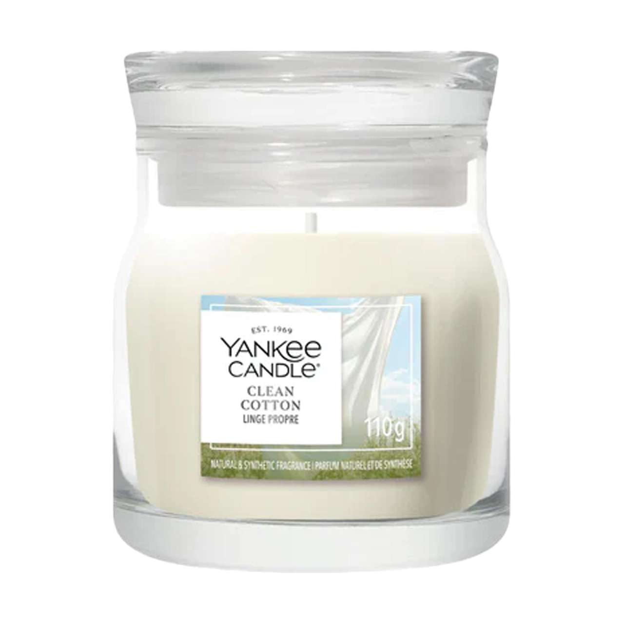 Yankee Candle Clean Cotton Small Jar Duftkerze