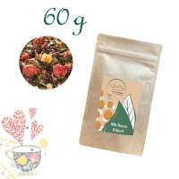 Standbodenbeutel Medium, Kraftpapier, aluminium, Inhalt 60 g