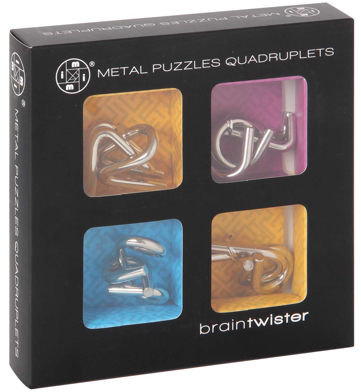 Metal Puzzle Set (4) Quadruplets