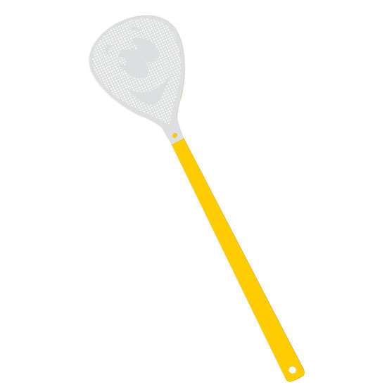 Fliegenklatsche "Gesicht"