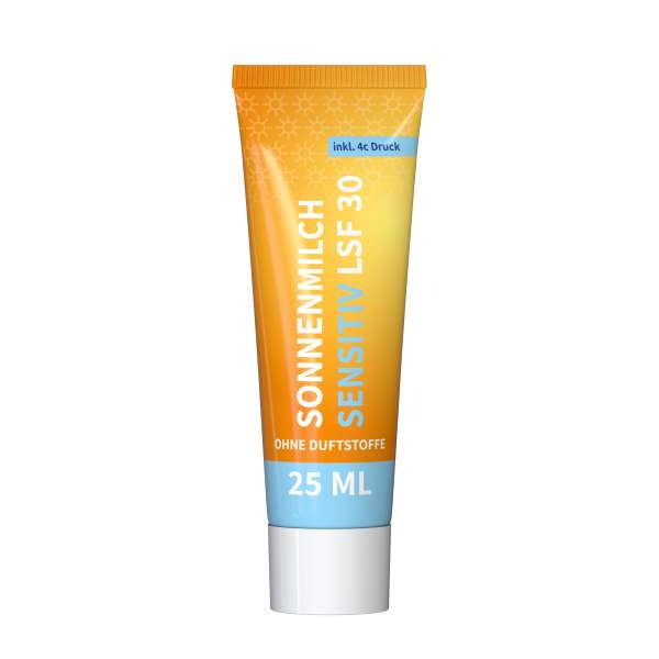 25 ml Tube - Sonnenmilch LSF 30 (sensitiv) - FullbodyPrint