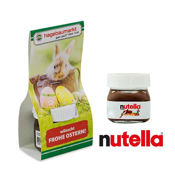Nutella in Überreichverpackung - Ostern