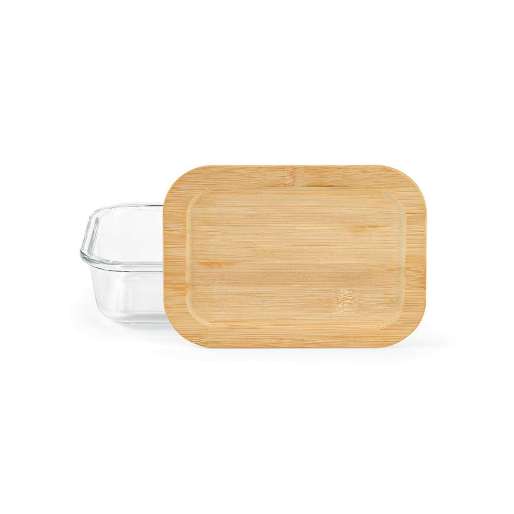 Van Gogh 500 Lunchbox aus Borosilikatglas mit Bambusdeckel, 520 ml