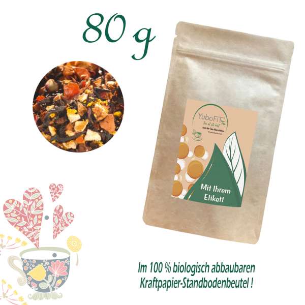 YuboFiT® Früchtetee HOW-WE-DO-IT Sanddorn-Premium