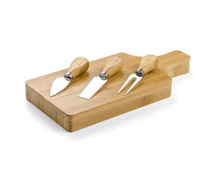 Käsebrett mit Messern BRIE