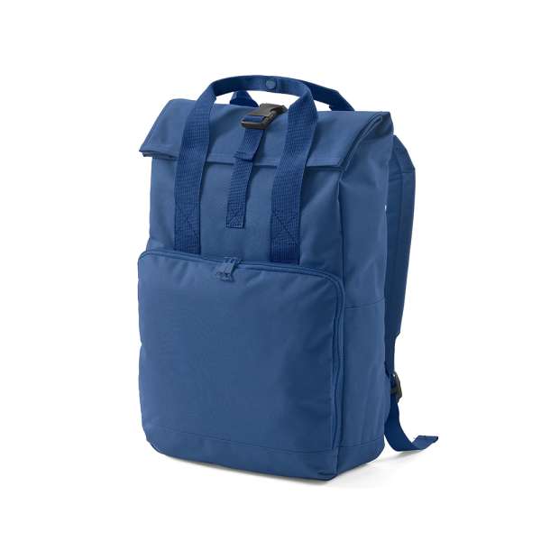 Warsaw 20L Rucksack aus rPET. Roll-Top- und Schnallenverschluss