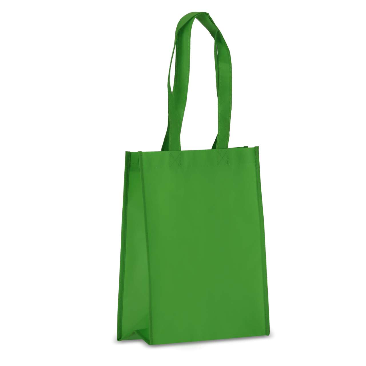 R-PET Tragetasche aus laminiertem Non Woven 24 x 11 x 30cm 105g / m²