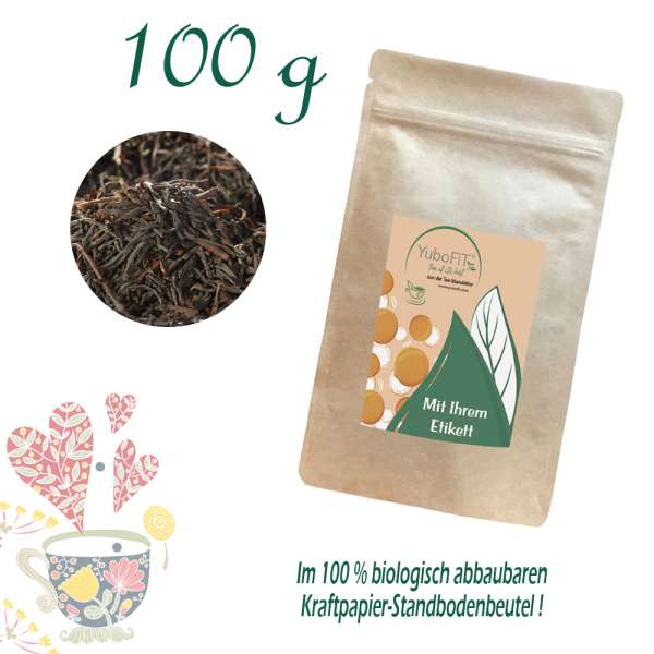YuboFiT® Schwarzer Tee VANILLA GANG