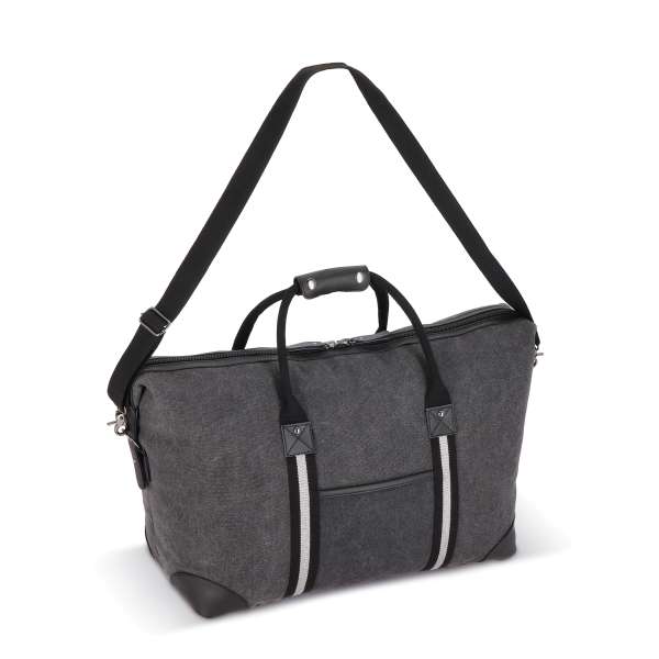 Weekender-Tasche aus recyceltem Baumwoll-Canvas Harper