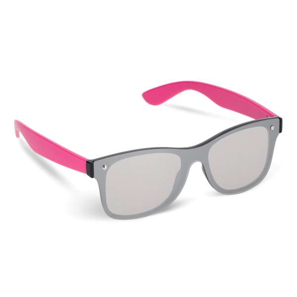 Justin R-PC Sonnenbrille mit verspiegelten Uni-Gläsern UV400