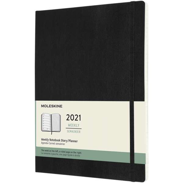 Moleskine 12M Softcover Wochenkalender XL