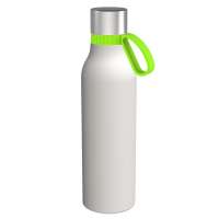 Flasche weiß, Ring hellgrün