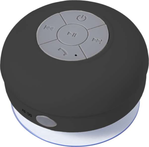 BT / Wireless-Lautsprecher 'Shower' aus Kunststoff