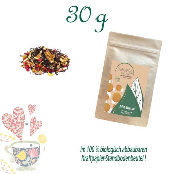 YuboFiT® Schwarzer Tee BACK IN LOVE AGAIN