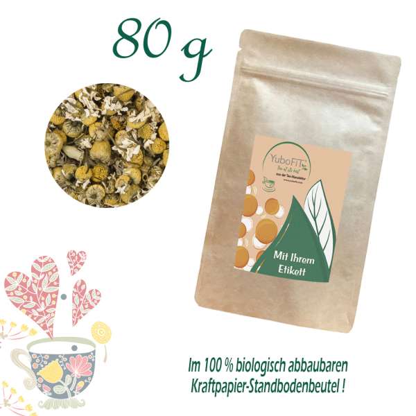 YuboFiT® Kamillenblüten, ganz Tee