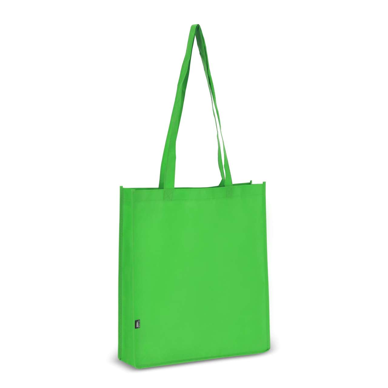 R-PET Tragetasche aus Non Woven 38 x 9 x 42cm 75g / m²
