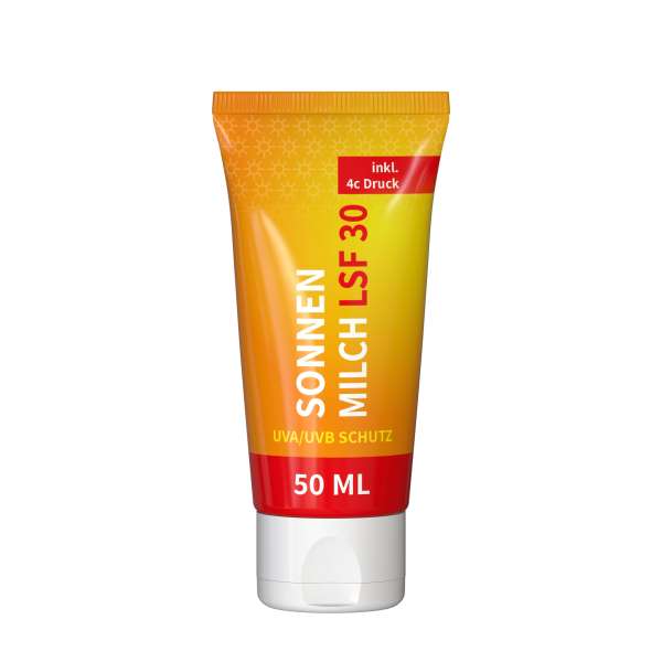 50 ml Tube - Sonnenmilch LSF 30 - FullbodyPrint