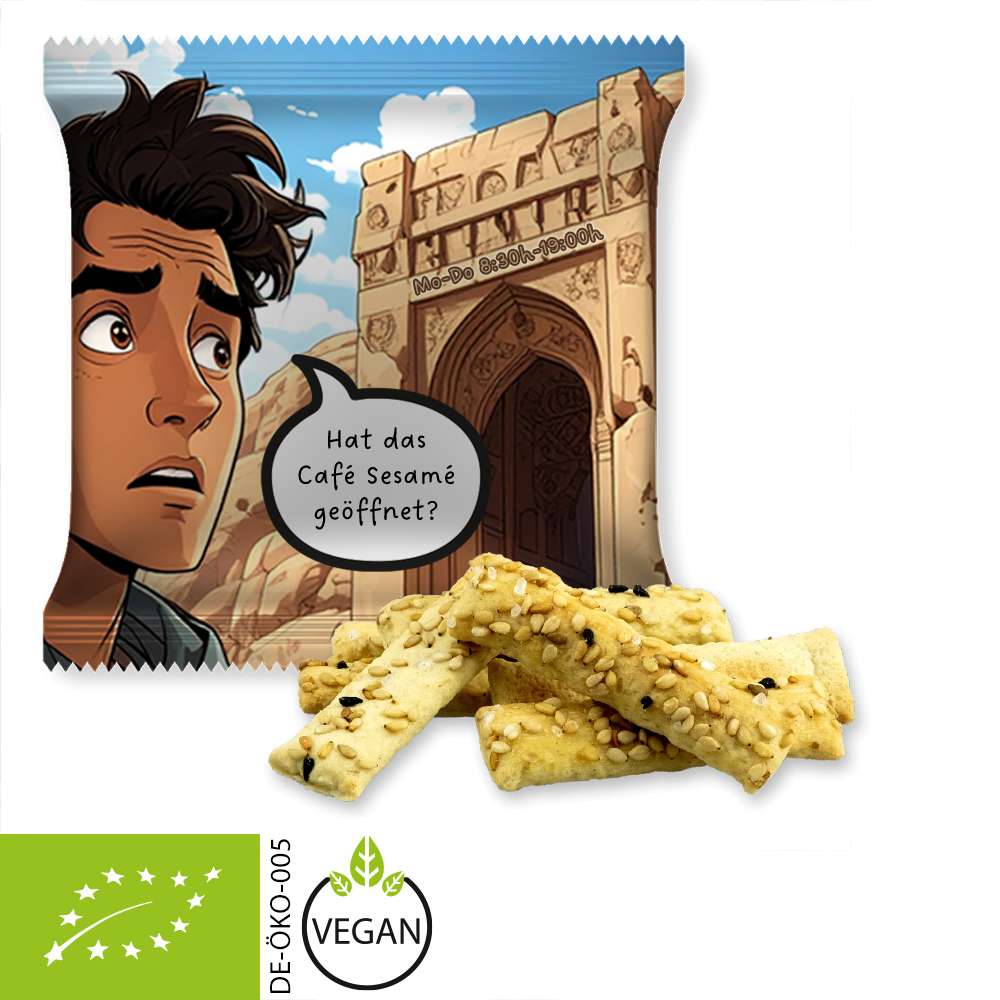 Bio Sesam Stangen, ca. 30g, Maxi-XL-Tüte
