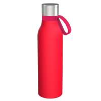 Flasche rot, Ring magenta