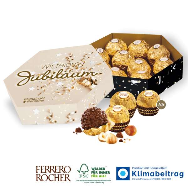 Süße Präsentbox "Maxi" mit Ferrero Rocher