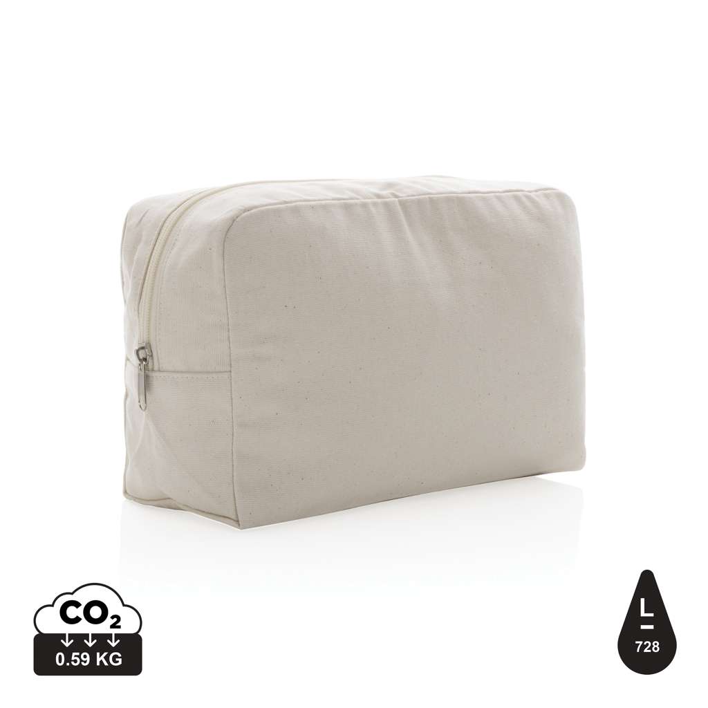 Impact Aware™ 285g / m² Kosmetiktasche aus ungefärbtem Canvas
