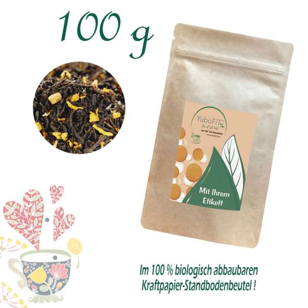 YuboFiT® Schwarzer Tee MANGO INDICO