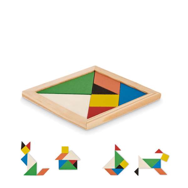 Tangram-Puzzle Holz TANGRAM