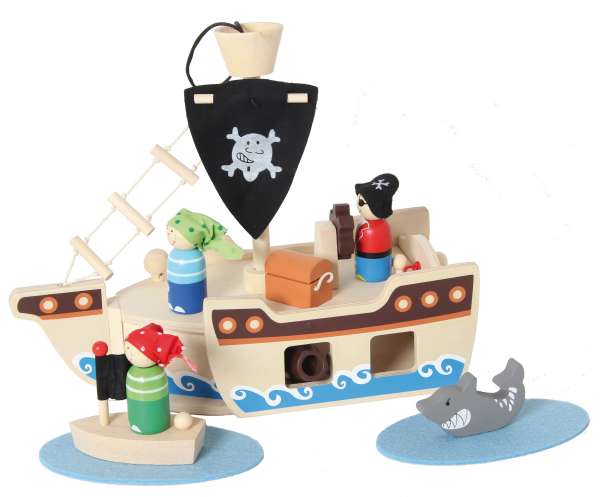 Piratenschiff 10-teilig
