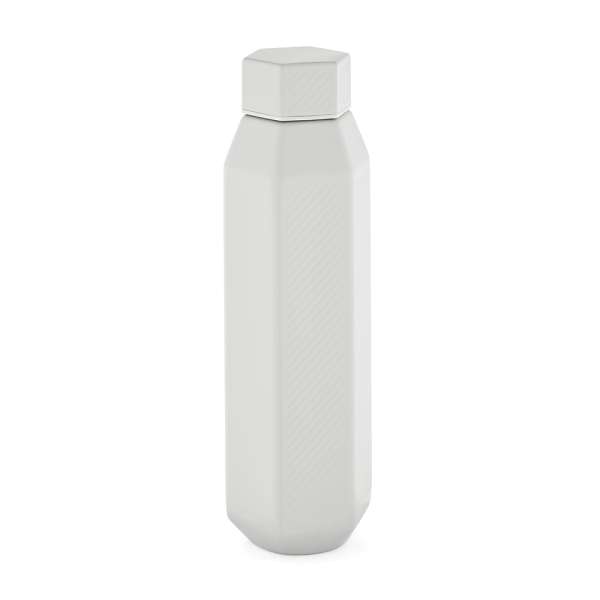 Hexagul Trinkflasche aus recy. Edelstahl, 530ml. Doppelwandig