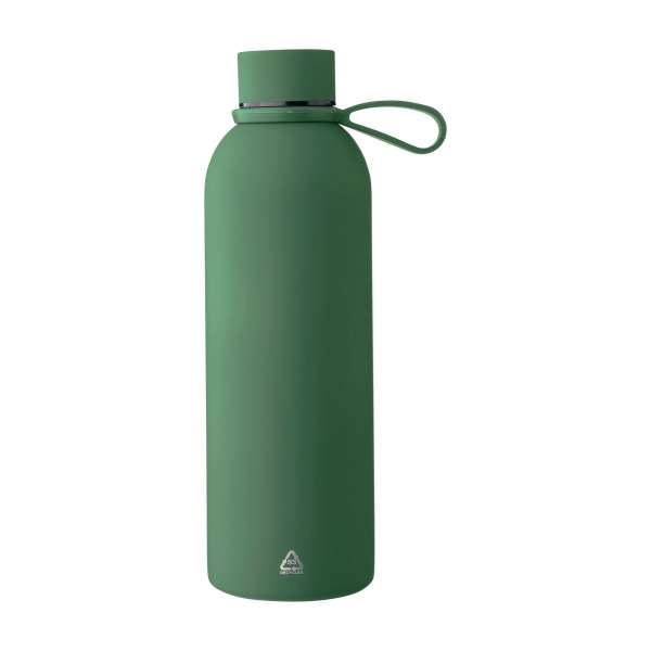 Doppelwandige Trinkflasche aus recyceltem Edelstahl (500 ml) Sena