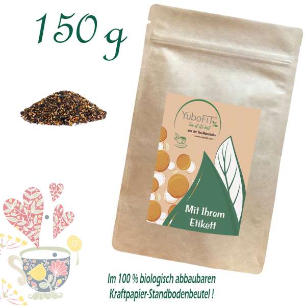 YuboFiT® Schwarzer Tee JAM SESSION