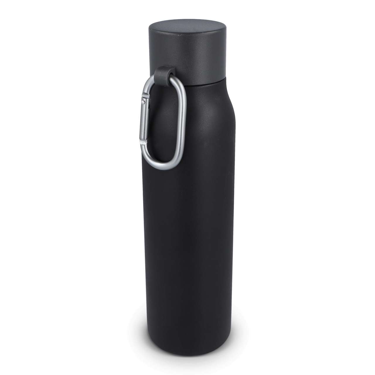 Karabiner mattierte Isolierflasche 600 ml