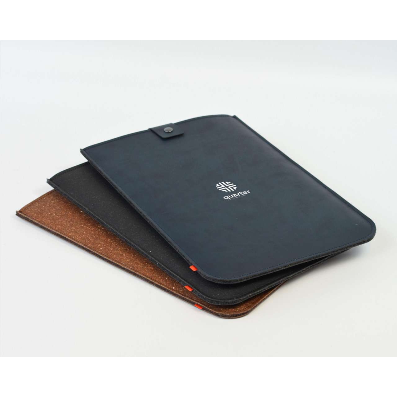 Recycled Leather Laptop Sleeve 16