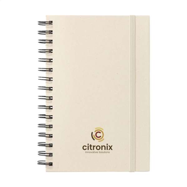 Sugarcane Bagasse Spiral Notebook A5 Notizbuch