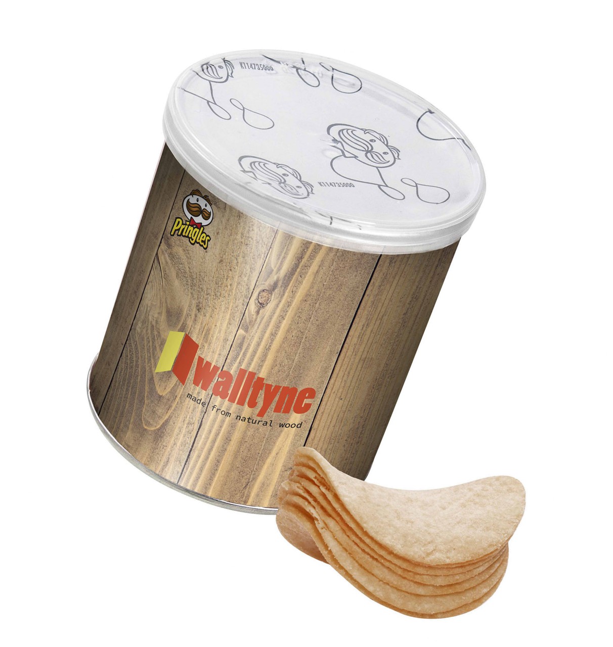 Pringles Kartoffelchips in der Mini-Dose