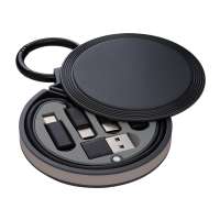 Korpus schwarz, Ring braun