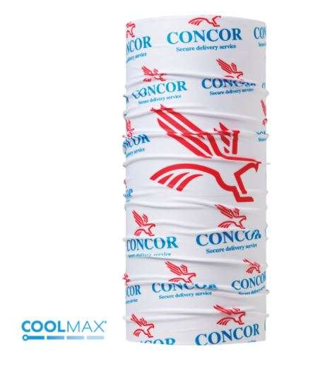 Multifunktions-Rundschal CoolMax mit All-over-Bedruckung