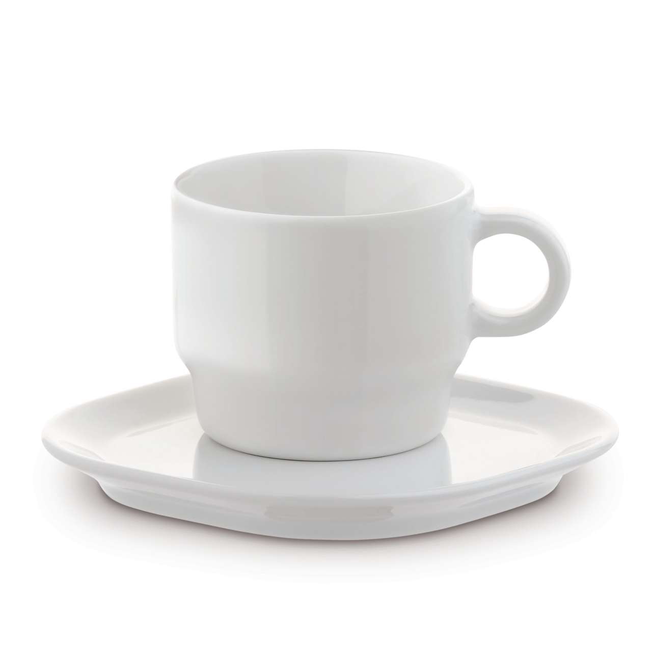 Tasse Viereck Teller Satellite 180ml
