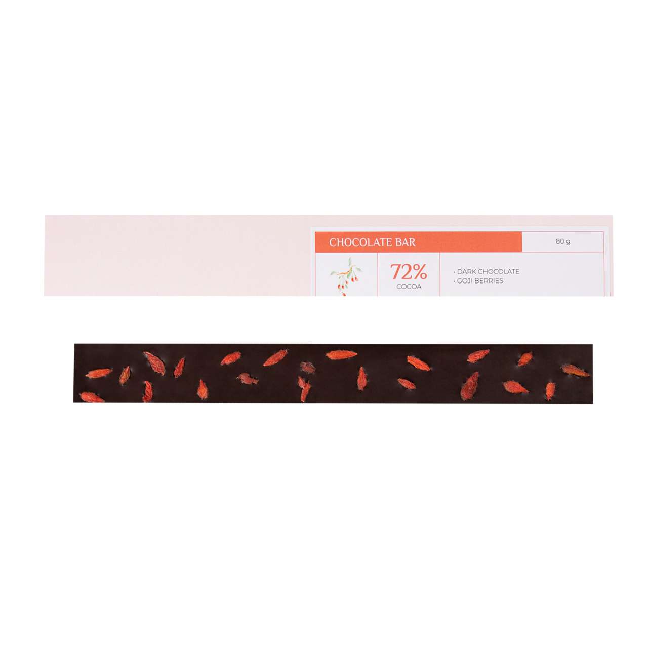 BEAUTY DUNKLER SCHOKOLADE RIEGEL 80 G