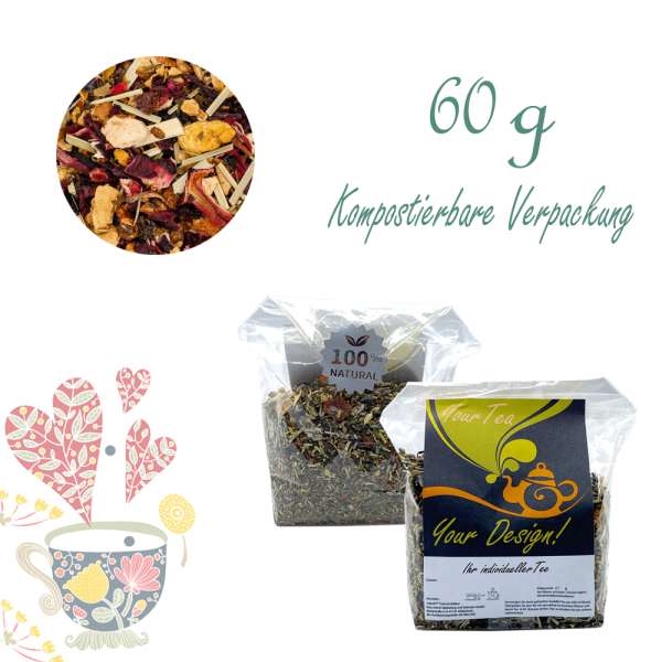 YuboFiT® Bio Erdbeertarte Tee