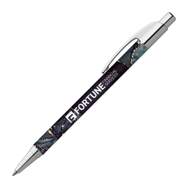 DIA Kugelschreiber Metallic Executive mit 4c-Druck all over