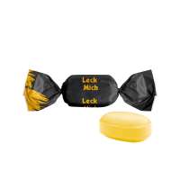 Eiskristrall Bonbons, oval, einzeln eingewickelt