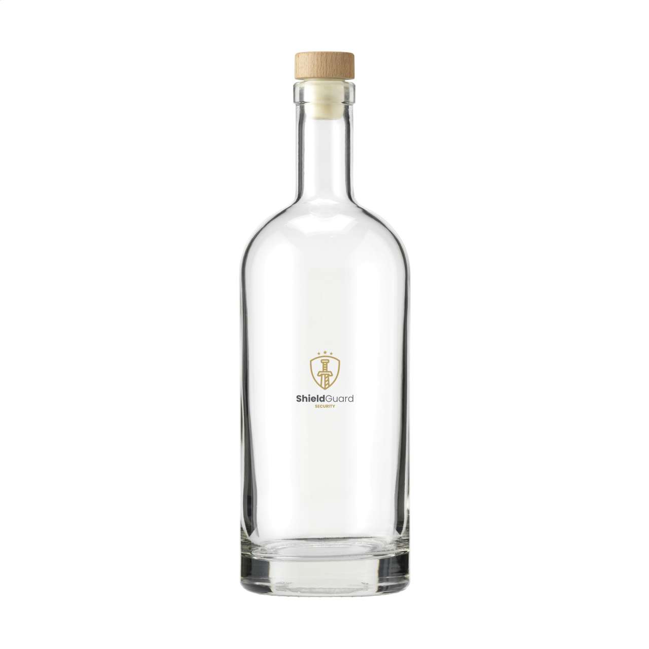 Helsinki Water Bottle Wooden Cork Stopper 1L