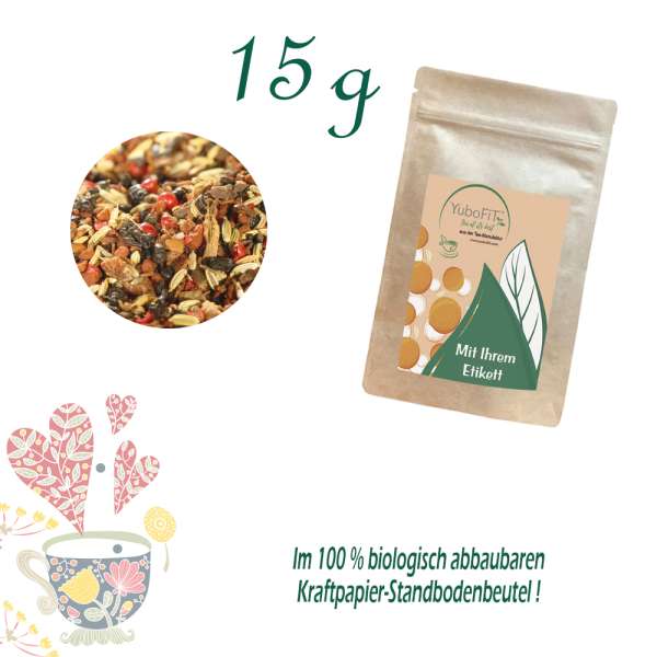 YuboFiT® Grüner Chai-Tee HOUSE OF MEMORIES