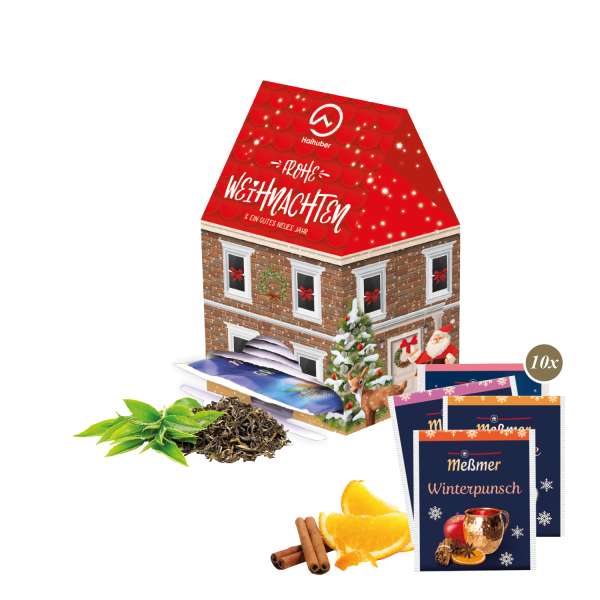 Tee-Haus "Mini" mit Meßmer Tee