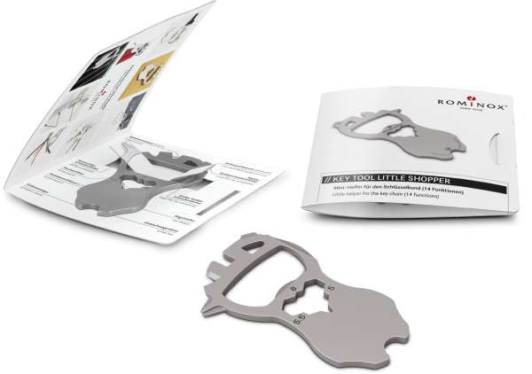ROMINOX® Key Tool // Little Shopper - 14 functions (Männchen)