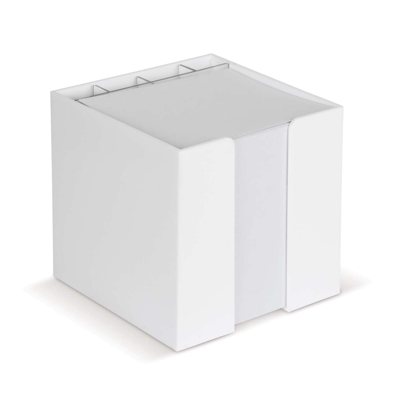Notizzettel 10 x 10 x 10cm in Würfelbox mit Stifteköcher
