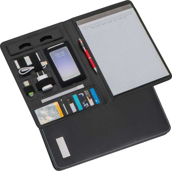 A4 Schreibmappe aus Kunstleder