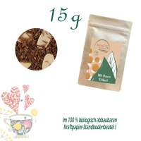 Standbodenbeutel Extra Small, Kraftpapier, Inhalt 15 g